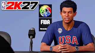 NBA 2K27 MyCAREER #10 - FIBA World Cup!