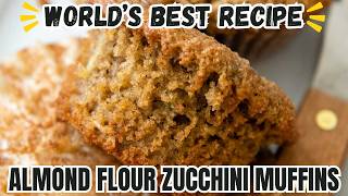 Easy Trick! Fluffiest ALMOND FLOUR ZUCCHINI MUFFINS π
Gluten Free Recipe Easy Trick! Fluffiest ALMOND FLOUR ZUCCHINI MUFFINS π
Gluten Free Recipe