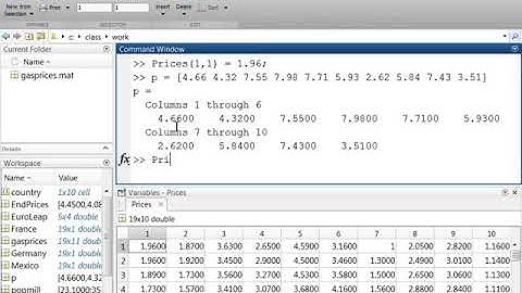 Changing Values in Arrays, Demonstration