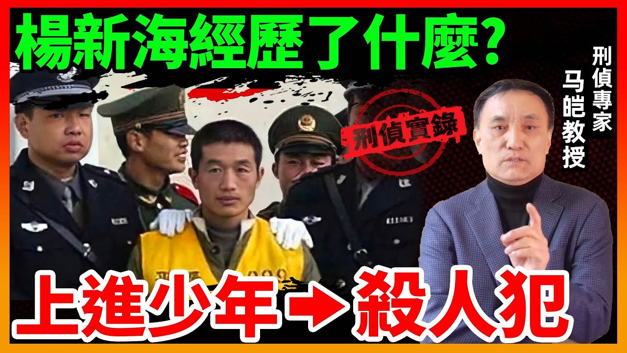 杨新海犯罪成因分析：上进少年如何变成冷血杀人魔？｜马皑教授Official Channel - YouTube