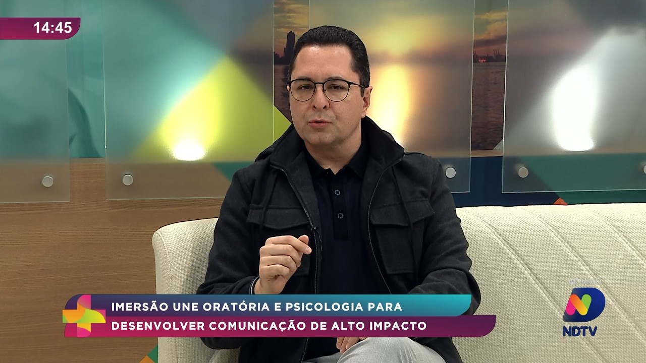 Imersão une oratória e psicologia para desenvolver comunicação de alto impacto