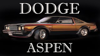 Dodge aspen.  История автомобиля