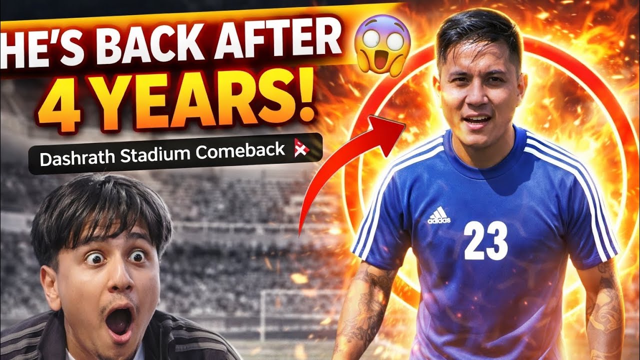 Dona Thapa Is Back After 4 Years 😱 | Dashrath Stadium Comeback 🇳🇵🔥