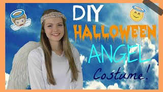 Easy, Cute, DIY Halloween Angel Costume!