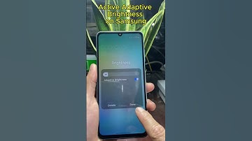 Active Adaptive Brightness on Samsung