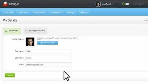 Profile Settings  |  SimpleKPI Getting Started
