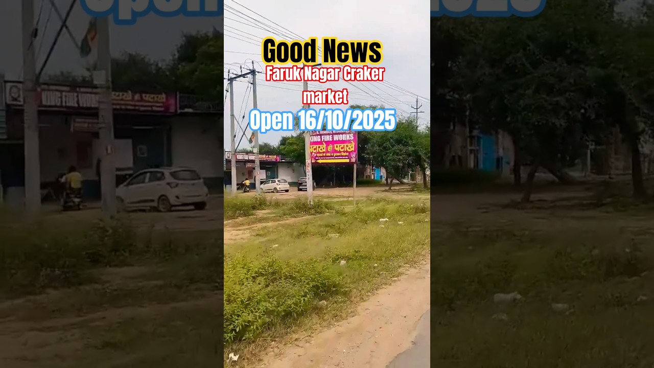Good News finally shop open in farukhnagar || Shop Open || Diwali Craker farukhnagar