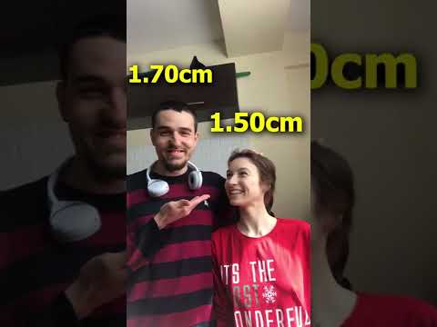 193 cm girlfriend vs 170 cm Boyfriend #shorts