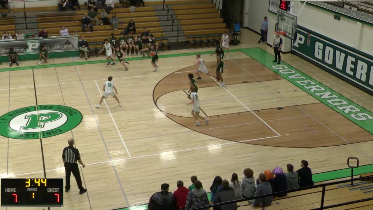 Pierre T.F Riggs vs Sioux Falls Jefferson High School Boys' JuniorVarsity Basketball