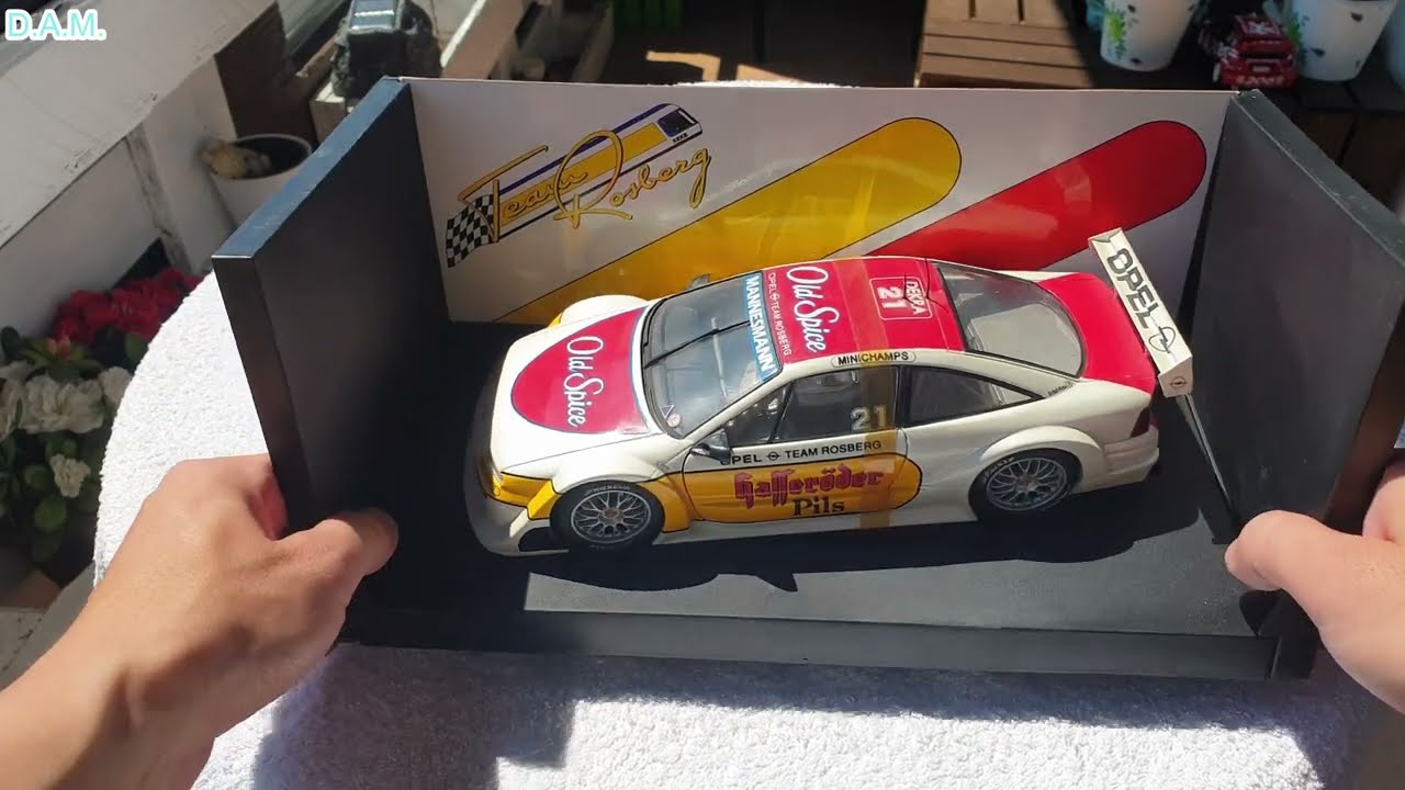 Voiture miniature Opel Calibra V6 4x4 DTM / ITC 1995 #10 - Yannick Dalmas WERK83 1:18 sur