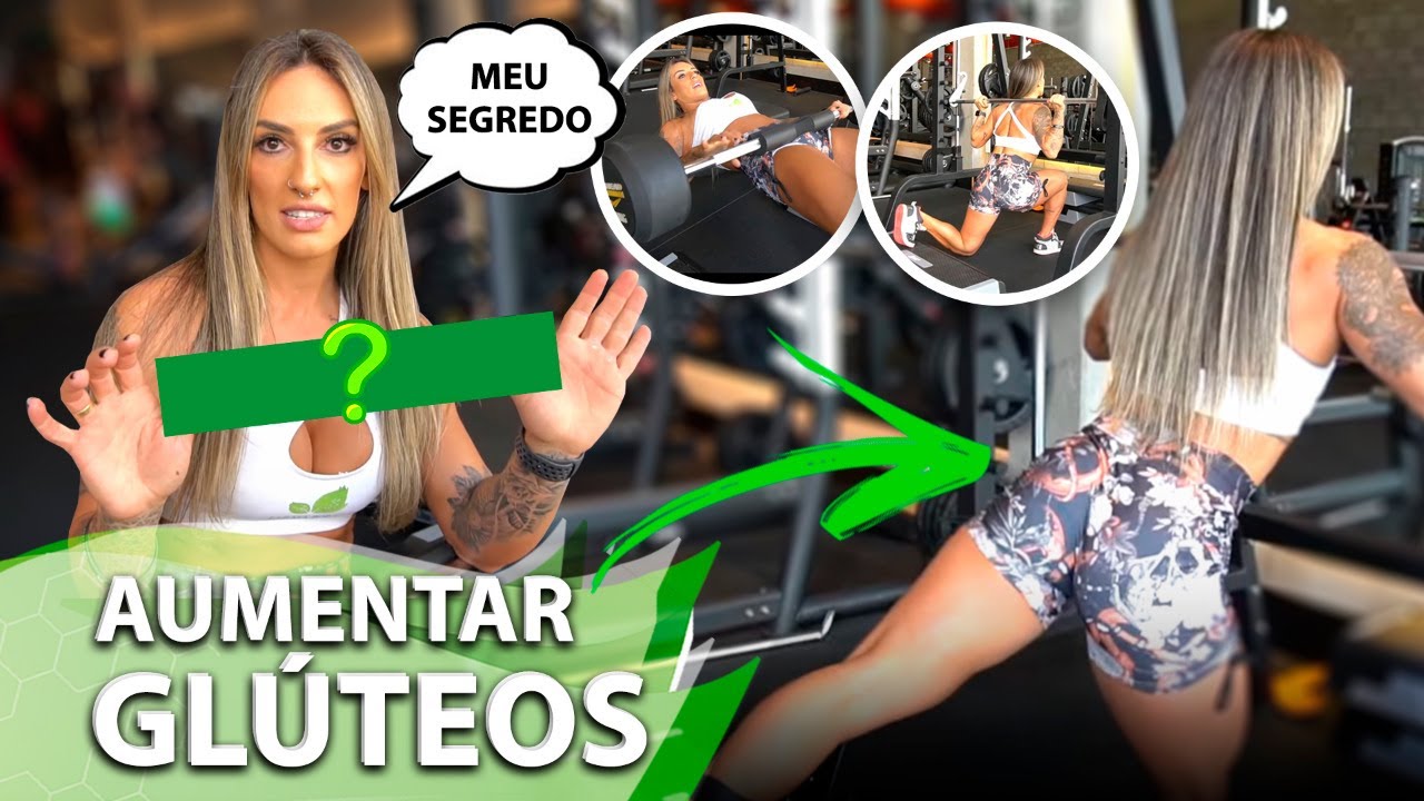 COMO AUMENTAR GLÚTEOS EM POUCO TEMPO COM ALINE ANTIQUEIRA
