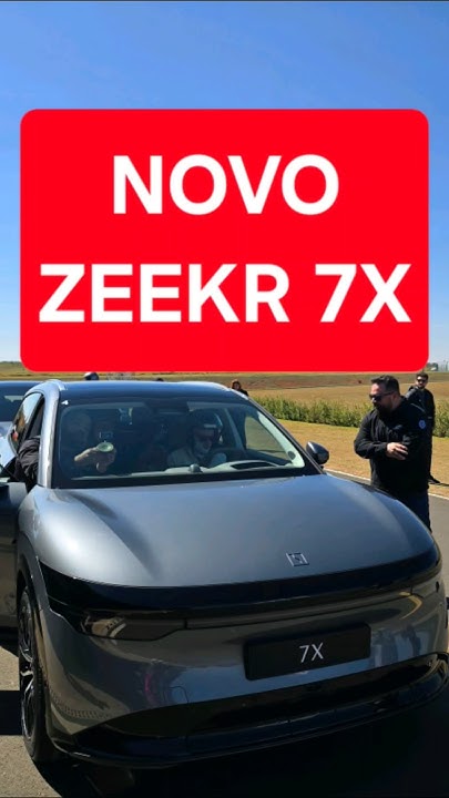 NOVO ZEEKR 7X MAIS DE 600 CAVALOS #shorts