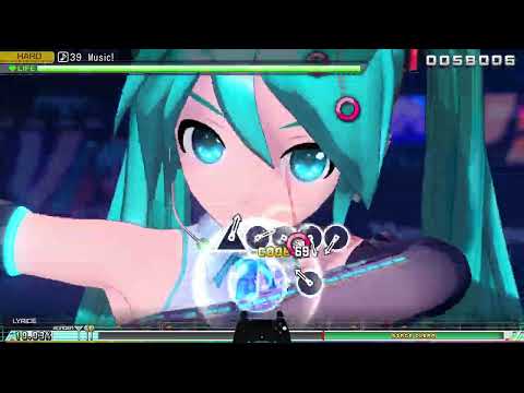【初音ミク Project DIVA MEGA39’s＋】【初音ミク】39みゅーじっく！ [Hard] - Perfect