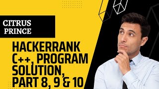 Celebrity Arrays Introduction ||  Variable Sized Arrays || Accessing Inherited Func || HackerRank Part 8, 9,10 Wealth