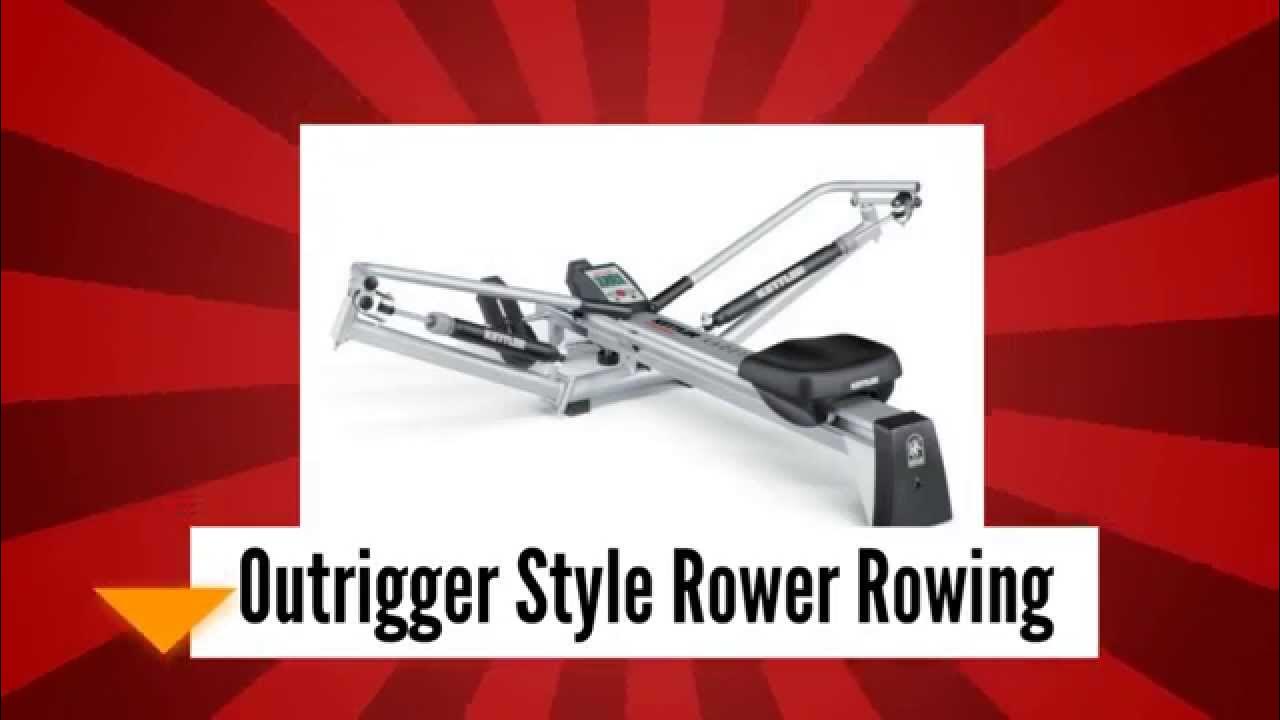 Kettler Kadett Outrigger Style Rower Rowing Machine YouTube