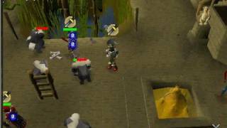 Me killing monkey guards with full DH