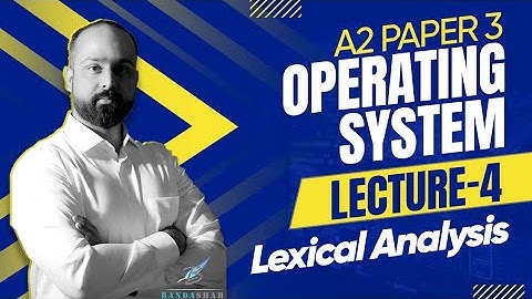 Operating Systems Lexical Analysis #lexical #analysis