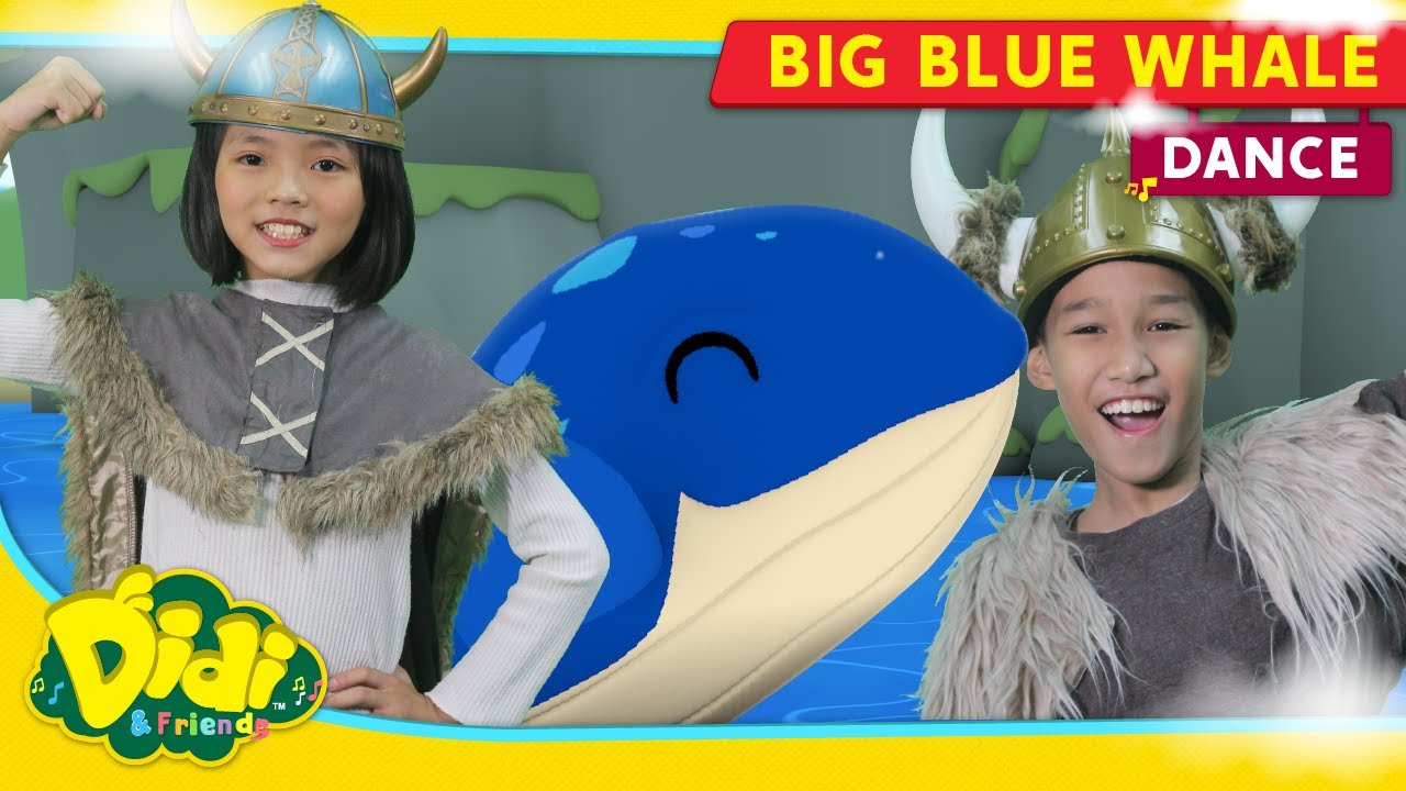 Big Blue Whale | Kids Dance Music | Didi & Friends Kids Songs to Dance