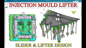 SLIDER LIFTER INJECTION MOLD DESIGN - PLASTIC MOULD DESIGN WITH SLIDER LIFTER CALCULATION