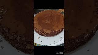 chocolate cake unmoulding. happiness cake cakemaking orangecake chocolatecake chocolate