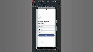 I Created Login Ui App in Jetpack Compose  #androiddeveloper #android #coding #kotlin #mobileappdev