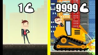 MOST STRONGEST RICH EVOLUTION! Max Level Strong & Speed in Tap Tycoon! (9999+  Level Business Man!) screenshot 3