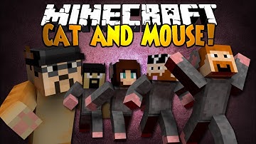 Minecraft Mini-Game: CAT AND MOUSE! - Sneak Peek!