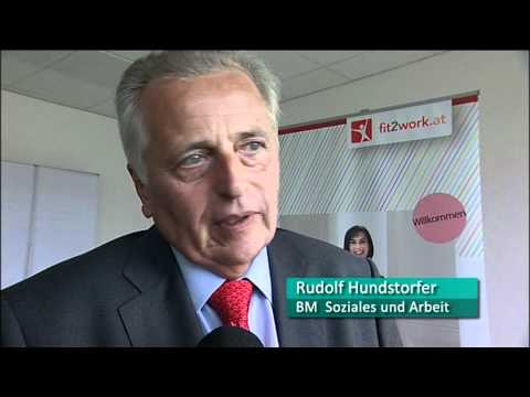 Pressekonferenz Pilotprojekt Fit2Work mit Rudolf Hundstorfer