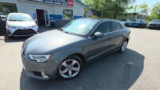 2017 AUDI A3 142KM CERTIFIED PATTERSON AUTO