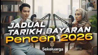 RASMI: Jadual Tarikh Bayaran Pencen 2026 Pesara Kerajaan (JPA)
