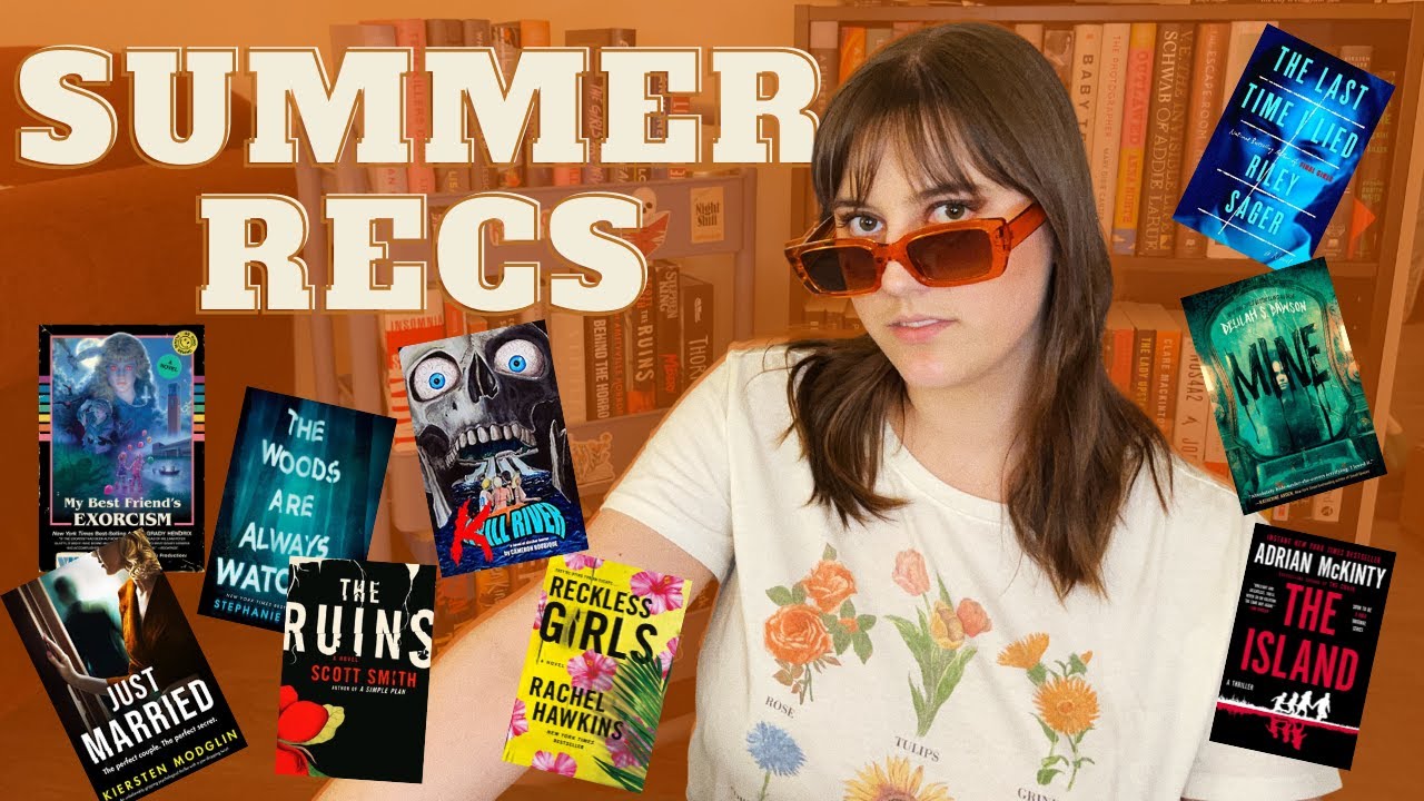 SUMMER BOOK RECOMMENDATIONS ☀️ the BEST thriller & horror books (slashers,  islands, summer camp etc) - YouTube
