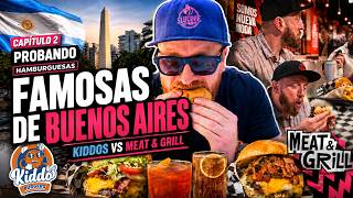 ¿Valen el hype? Probando las hamburguesas + famosas de Argentina 🇦🇷 LCDB on Tour Parte 2 | Slucook