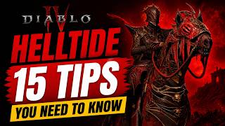 Diablo IV Helltide 15 Tips You Need to Know