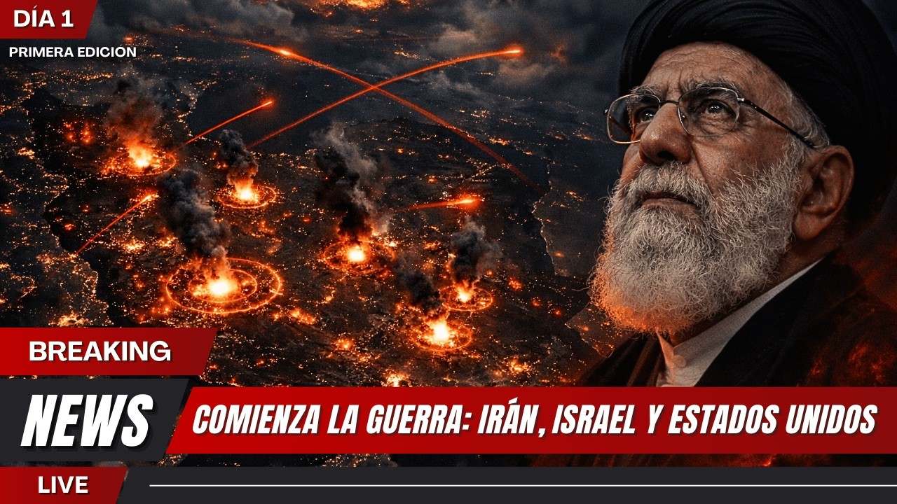 ¡ÚLTIMA HORA! ISRAEL y ESTADOS UNIDOS ATACAN IRÁN