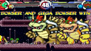 Marvin & Spongebob Vs Bowser & Giga Bowser Mugen Battle