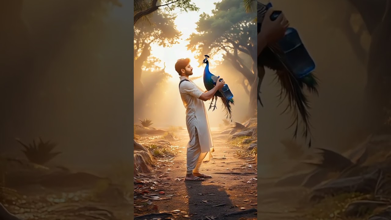 Man Saves Injured Peacock| Heart Touching Rescue Story 