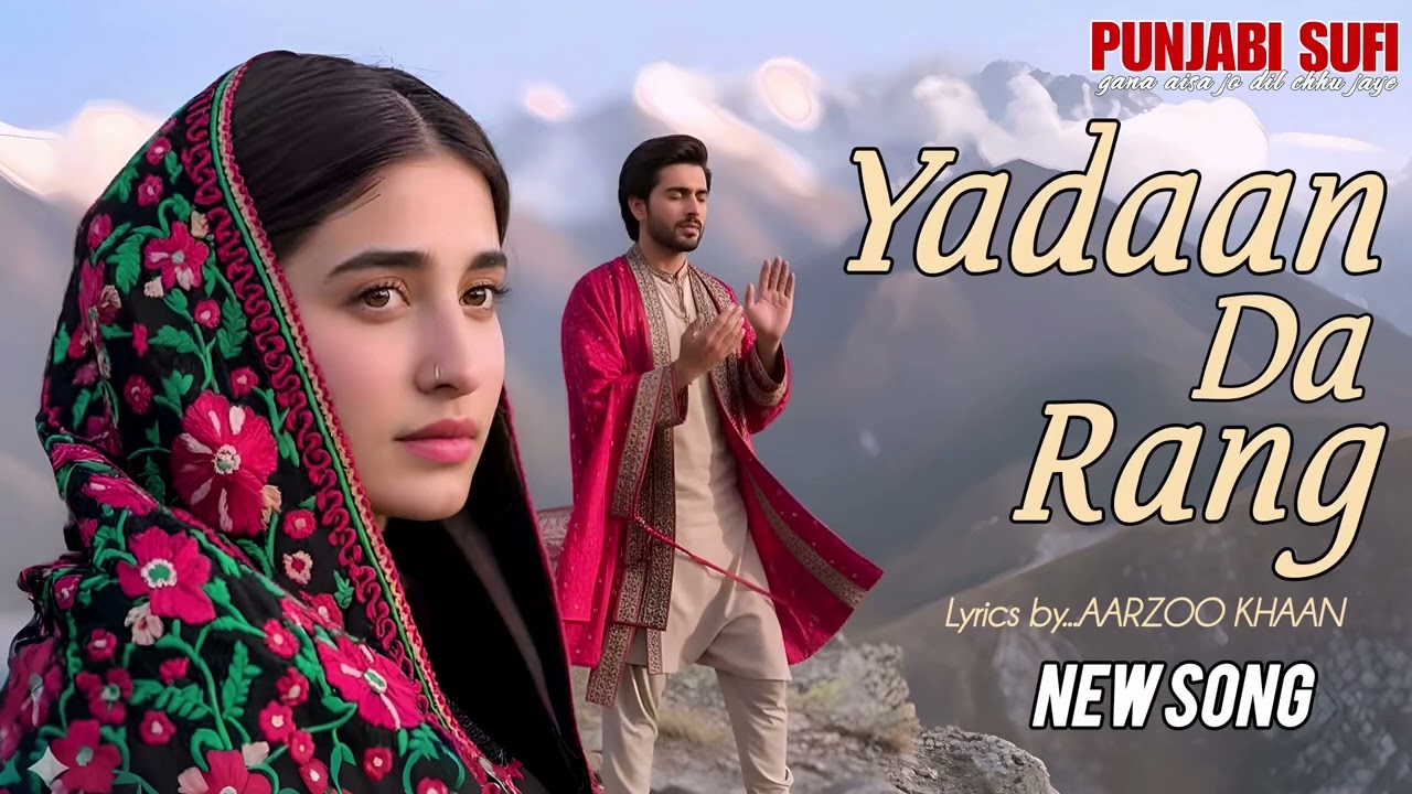 Yadaan da Rang (یاداں دا رنگ) | Punjabi Sufi Song | Vibe Original | Soulful Punjabi Music | New Song