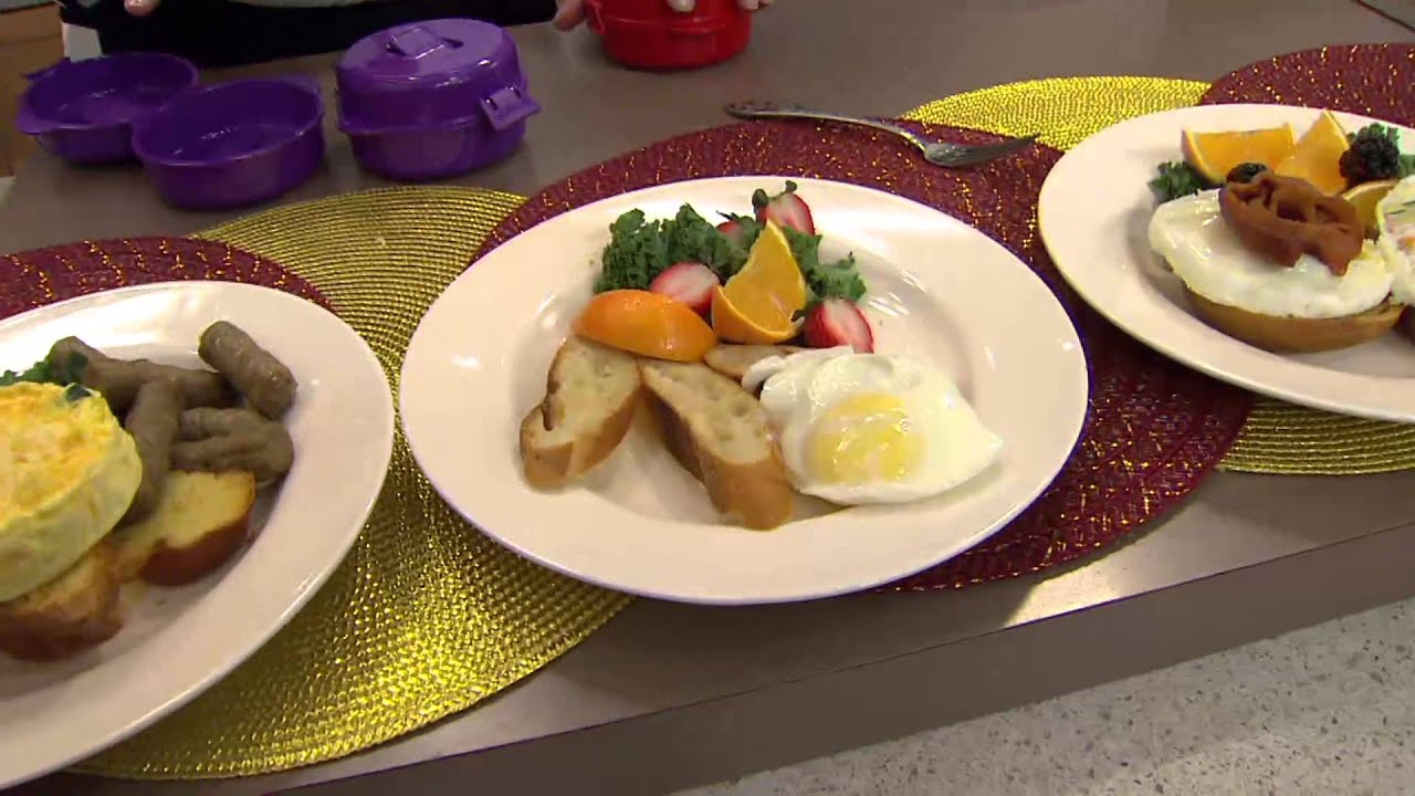 Sistema Set of 3 Microwave Egg Cookers on QVC YouTube