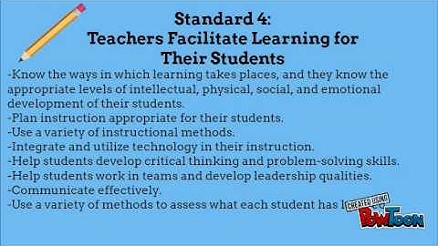 North Carolina Professional Teaching Standards