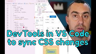 Run DevTools in VS Code and sync CSS changes to your source code!