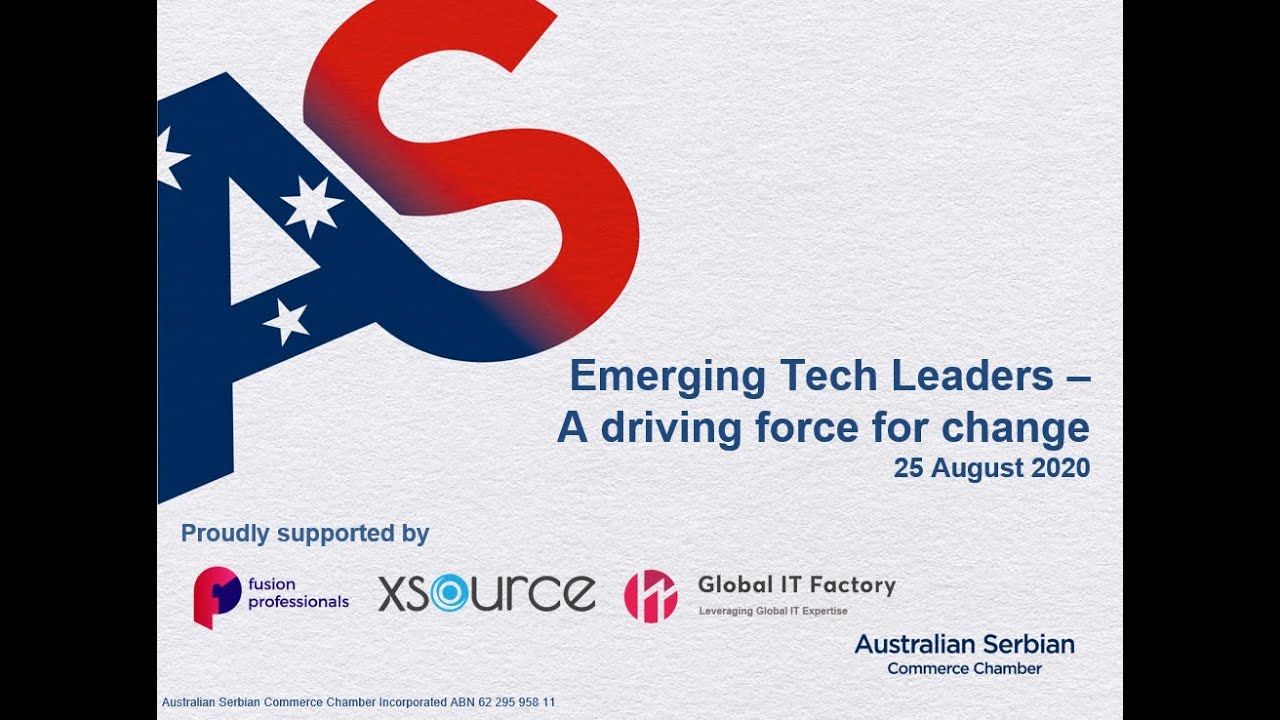 Emerging Tech Leaders   A driving force for change