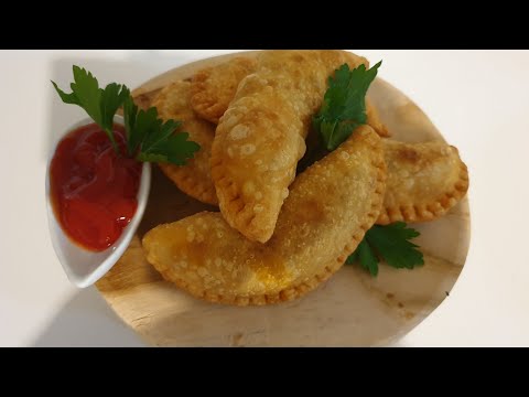 Samboussa سمبوسة (بوراك العجينة) بديل البوراك