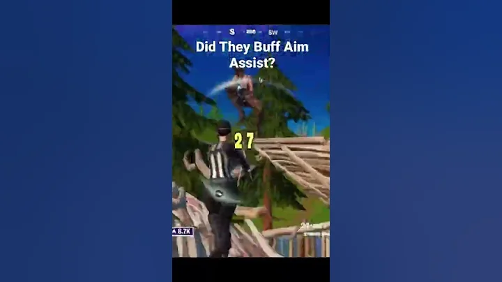 Aim Assist Buff?#fortnite #shorts #shortvideo #new #controller