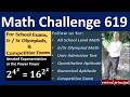 Math Challenge 619
