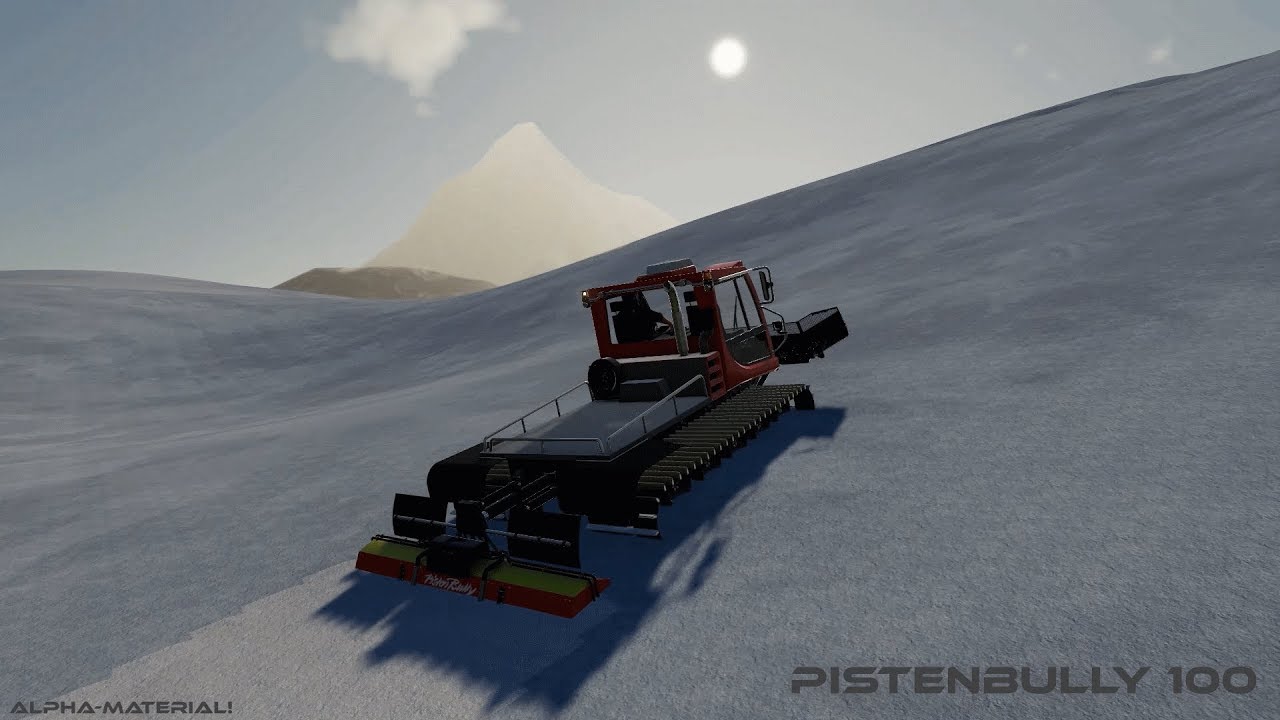 SkiregionSimulator19 Pistenbully 100 Part 2 YouTube