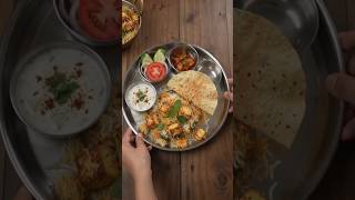 Paneer biryani thali | Indian food #recipe #food #shorts #youtubeshorts #biryani