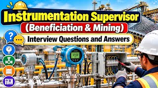 Instrumentation Supervisor (Beneficiation & Mining) Interview Questions & Answers | Top 10 Q&A