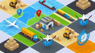 After Effects Project - Logistic - 3D Isometric Pack