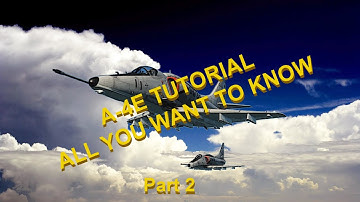 DCS: A-4E Cold Start, Navigation, TACAN, Radar, Anti-radar missiles, rockets and bombs. pt 2
