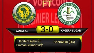 MAGOLI YOTE YA YANGA SC 3 -0 KAGERA SUGAR, AJIBU NA MARTINE